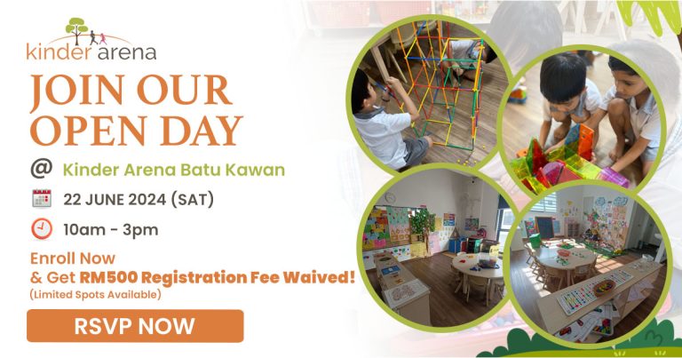 Kinder Arena Batu Kawan Open Day 22 June 2024