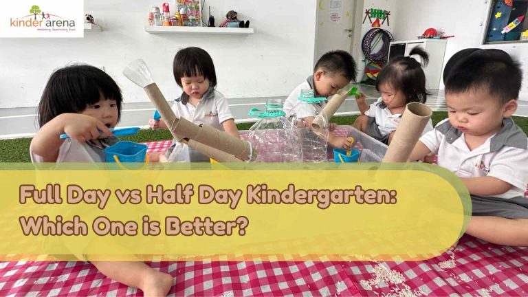 Children of full day vs Half Day Kindergarten.