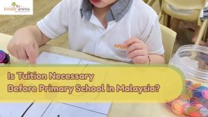 a child studying on tuition class