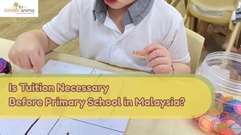 a child studying on tuition class